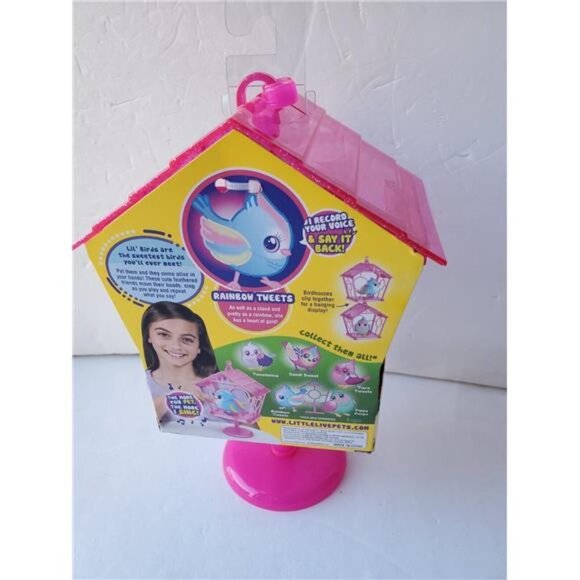 Little Live Pets Lil' Bird and Bird House Electronic Moving Bird Chirp and Sing! - Picture 4 of 5
